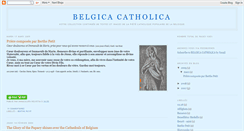 Desktop Screenshot of belgica-catholica.blogspot.com