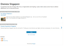 Tablet Screenshot of onenesssingapore.blogspot.com