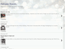 Tablet Screenshot of halcyontravels.blogspot.com