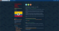 Desktop Screenshot of colombiaturismoyseguridad.blogspot.com