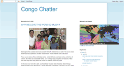 Desktop Screenshot of congochatter.blogspot.com