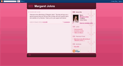 Desktop Screenshot of margaretjohns.blogspot.com