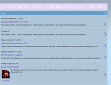 Tablet Screenshot of nurturedbylove.blogspot.com