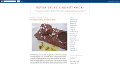 Desktop Screenshot of nevertrustaskinnycook1.blogspot.com