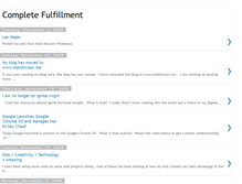 Tablet Screenshot of completefulfillment.blogspot.com