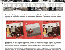 Tablet Screenshot of cronicasdelpaseomaritimo.blogspot.com