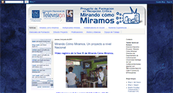 Desktop Screenshot of multiplicandomiradas.blogspot.com