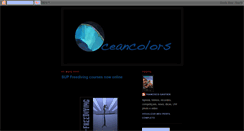 Desktop Screenshot of oceancolors.blogspot.com