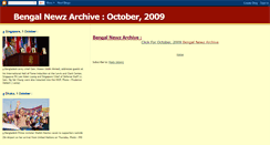 Desktop Screenshot of bengalnewzarchiveoctober09.blogspot.com