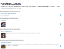 Tablet Screenshot of pecuariosactivos.blogspot.com