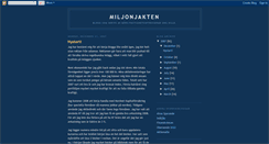 Desktop Screenshot of miljonjakt.blogspot.com