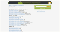 Desktop Screenshot of mayurilinkexchange.blogspot.com