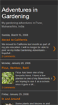 Mobile Screenshot of myadventuresingardening.blogspot.com