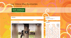 Desktop Screenshot of losvideosmasalucinantes.blogspot.com