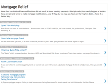 Tablet Screenshot of mortgage-relief-4u.blogspot.com