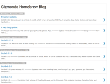 Tablet Screenshot of gizmondohomebrewblog.blogspot.com