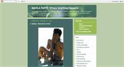 Desktop Screenshot of manilaparty.blogspot.com