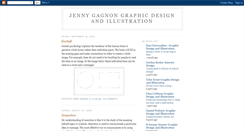 Desktop Screenshot of jennygagnondesign.blogspot.com