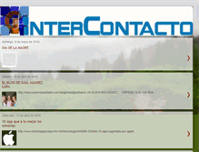 Tablet Screenshot of intercontacto-blog.blogspot.com