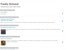 Tablet Screenshot of franklytechnical.blogspot.com