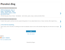 Tablet Screenshot of phonohosblog.blogspot.com