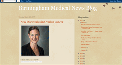 Desktop Screenshot of birminghammedicalnews.blogspot.com