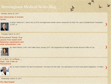 Tablet Screenshot of birminghammedicalnews.blogspot.com