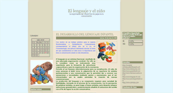 Desktop Screenshot of lenguaje-infantil.blogspot.com