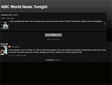 Tablet Screenshot of abcworldnewstonightbio.blogspot.com