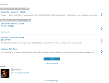Tablet Screenshot of devoted-to-tom-welling.blogspot.com