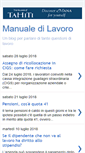 Mobile Screenshot of manualedilavoro.blogspot.com