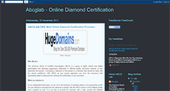 Desktop Screenshot of onlinediamondcertificatio.blogspot.com