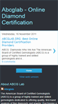 Mobile Screenshot of onlinediamondcertificatio.blogspot.com