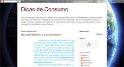 Desktop Screenshot of dicasdeconsumo.blogspot.com