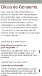 Mobile Screenshot of dicasdeconsumo.blogspot.com