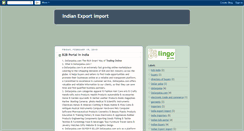 Desktop Screenshot of exporter-importers.blogspot.com
