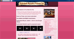 Desktop Screenshot of hyderabadiz.blogspot.com