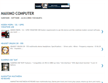 Tablet Screenshot of maximo-online.blogspot.com