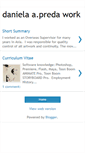 Mobile Screenshot of danipredaportfolio.blogspot.com