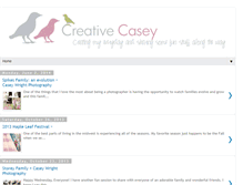 Tablet Screenshot of creativecasey.blogspot.com