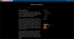 Desktop Screenshot of dame-dancealot.blogspot.com