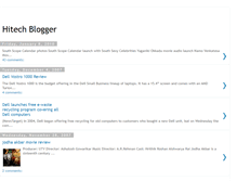 Tablet Screenshot of hitechblogger.blogspot.com