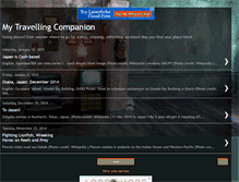 Tablet Screenshot of mytravellingcompanion.blogspot.com