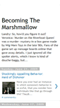 Mobile Screenshot of becomingthemarshmallow.blogspot.com