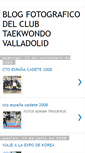 Mobile Screenshot of blogfotograficotaekwondovalladolid.blogspot.com