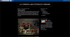 Desktop Screenshot of lafabrikamultiespaciourbano.blogspot.com