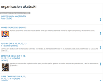 Tablet Screenshot of organisacionakatsuki.blogspot.com