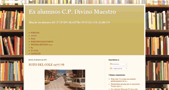 Desktop Screenshot of exalumnosdivinomaestro1.blogspot.com