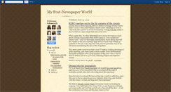 Desktop Screenshot of postnewspaperworld.blogspot.com