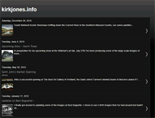 Tablet Screenshot of kirkjonesinfo.blogspot.com